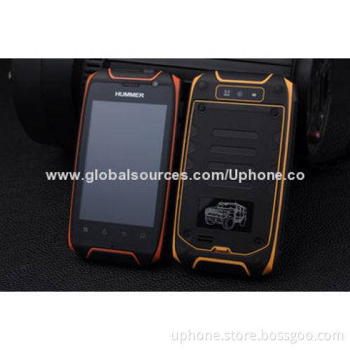 Waterproof Smart Dual-mode Phones with Toughen Glass, 122.5 x 68.8 x 16.3mm Size